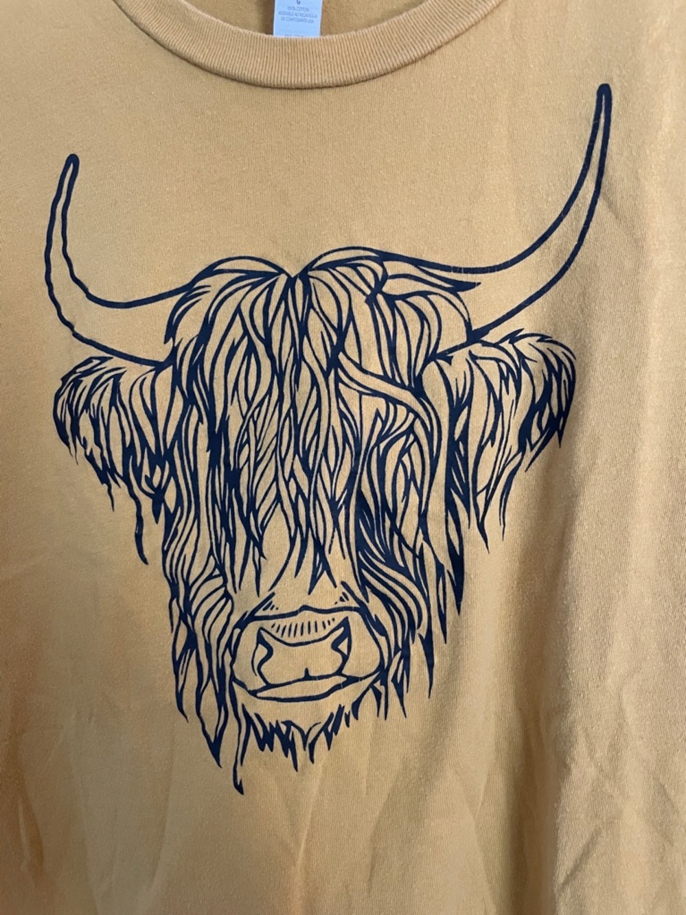 Highland Cattle Tshirt Large - Picture 2 of 6